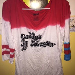 Harley Quinn Daddy’s little monster shirt